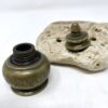 Handmade brass container