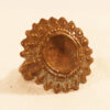 Round Brass Toe Ring