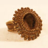Round Brass Toe Ring