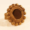 Round Brass Toe Ring