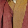 Pure Red & Gold Pashmina scarf