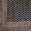 552A7618.jpg hand blockprinted black red and cream bedspread