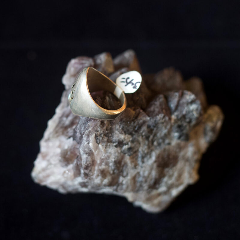 Vintage ring with Blue stone