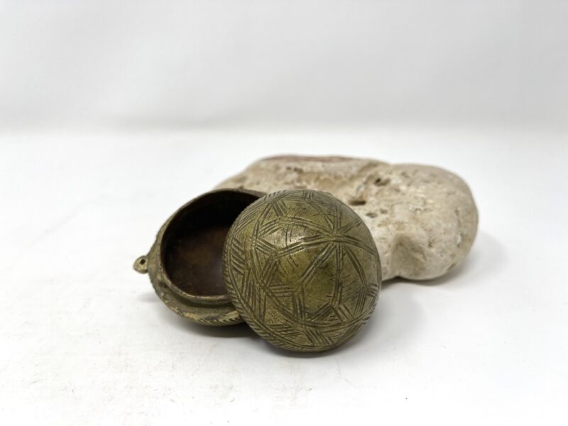 Sphere Brass container
