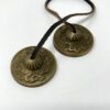 Tingsha meditation chimes with dragon symbols