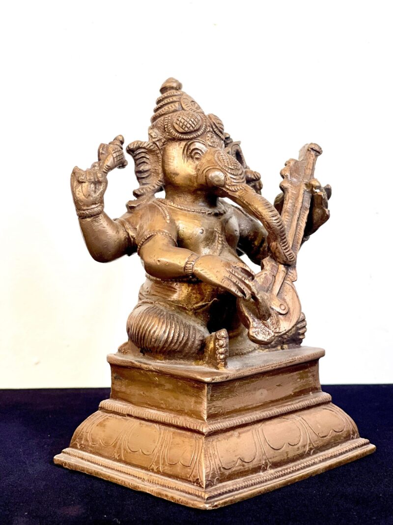Ganesha Playing Guitar Instrument