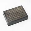 Black decorative jewelry box