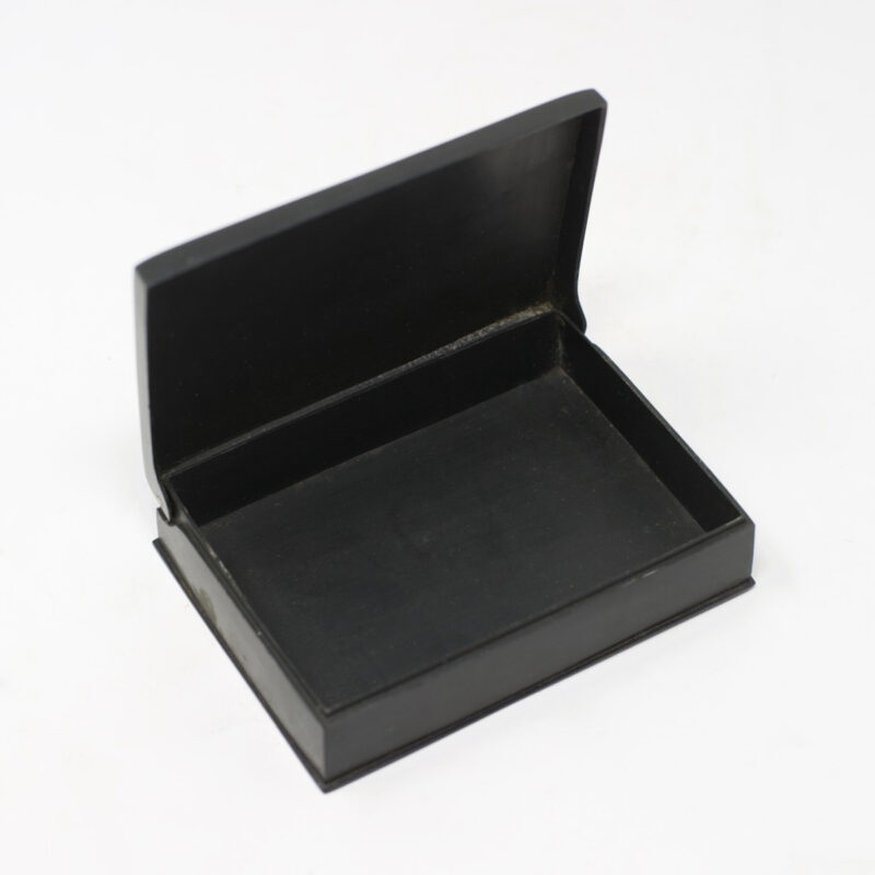 Black decorative jewelry box