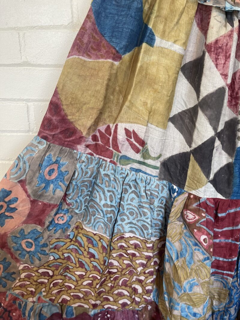 Kalamkari Boho Maxi Dress by Thilak Reddy