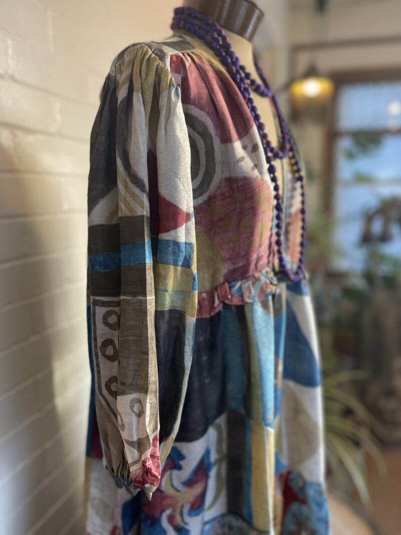 Kalamkari Boho Maxi Dress by Thilak Reddy