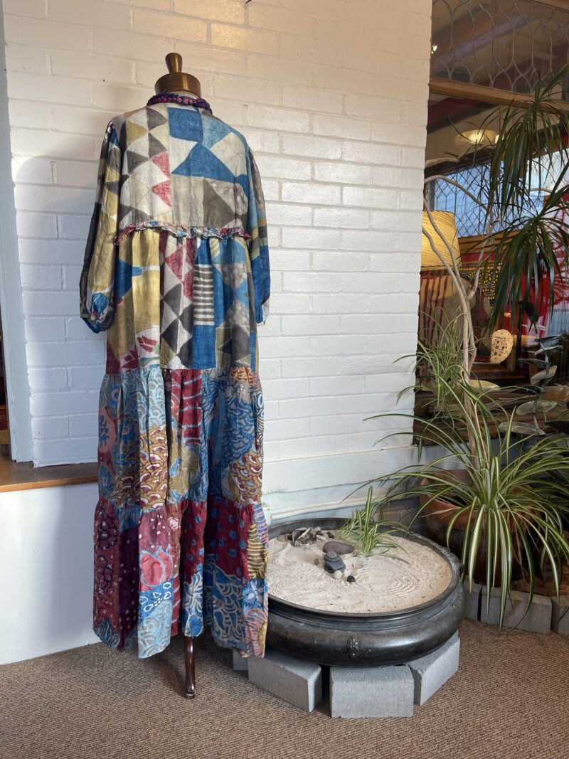 Kalamkari Boho Maxi Dress by Thilak Reddy