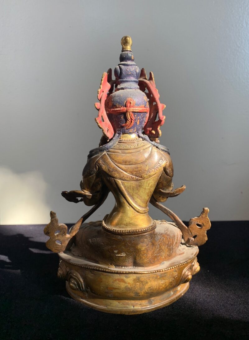 Bronze Buddha Tantric Statue