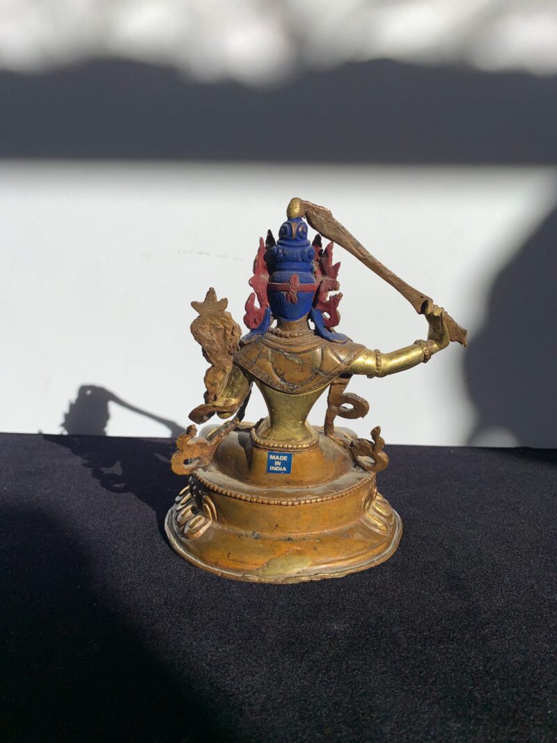 Manjushree Tibetan Bronze sculpture