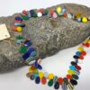 Unique African bead necklace