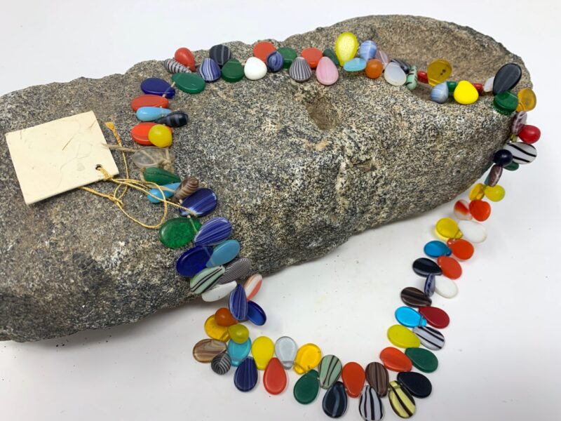 Unique African bead necklace