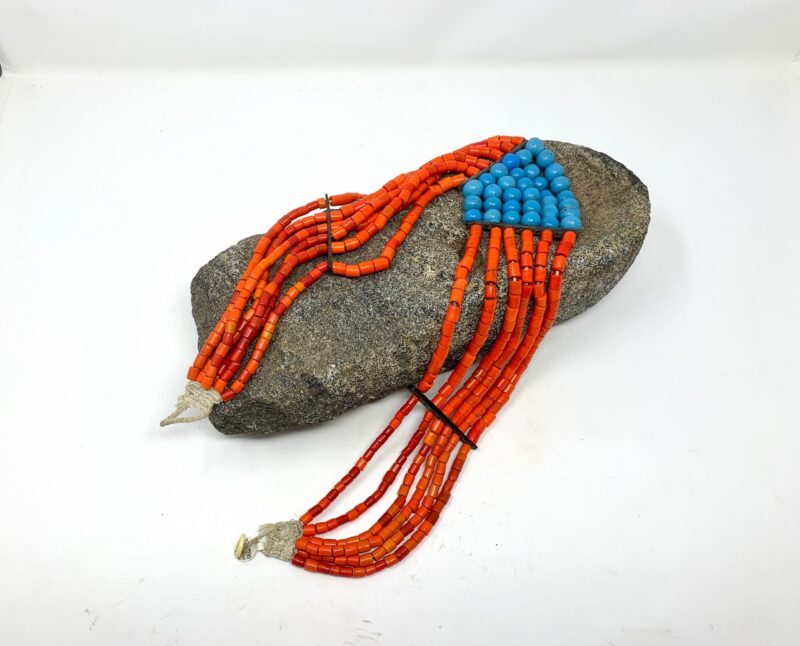 Turquoise And Coral necklace