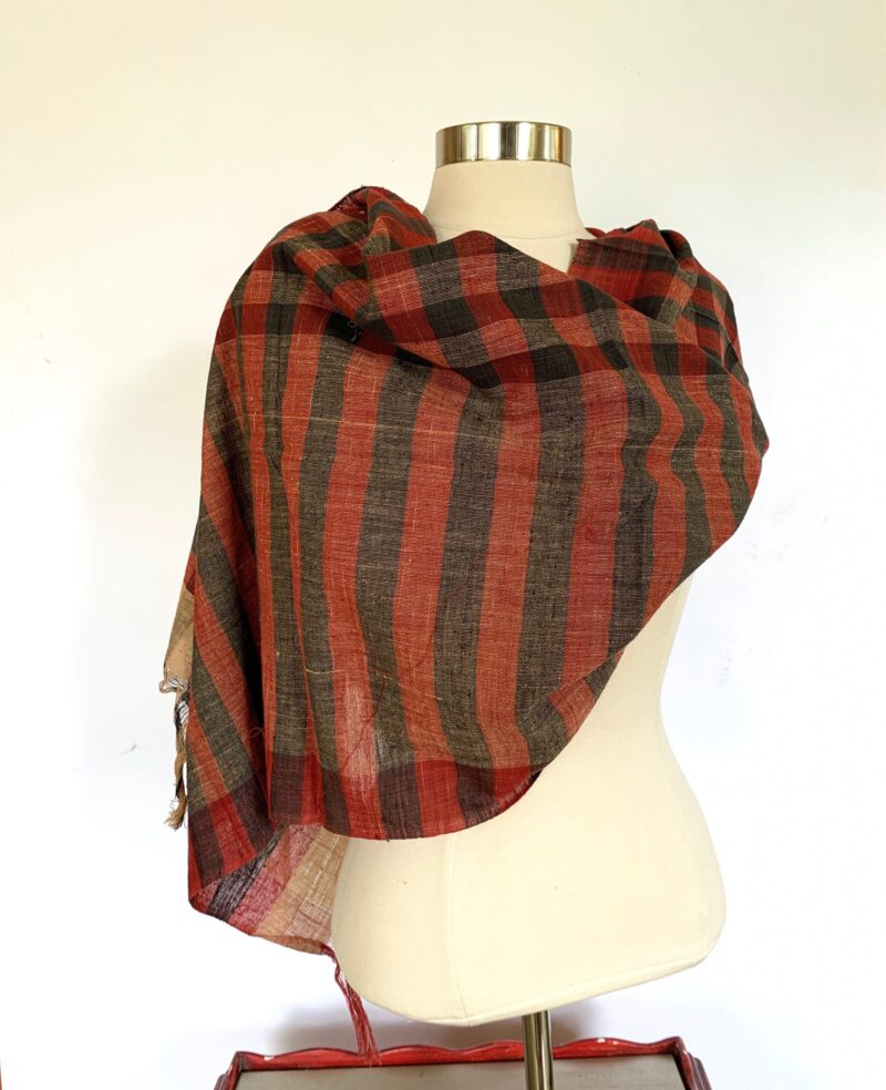 Khadi Checkered Scarf