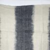 Black and Golden Cashmere IKAT Print