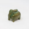 Antique Brass Elephant Ink Pot