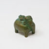 Antique Brass Elephant Ink Pot