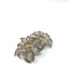 Gold plated flower earrings