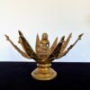 Mahavir Sitting in a Lotus Sculpture