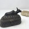 Nandi brass container