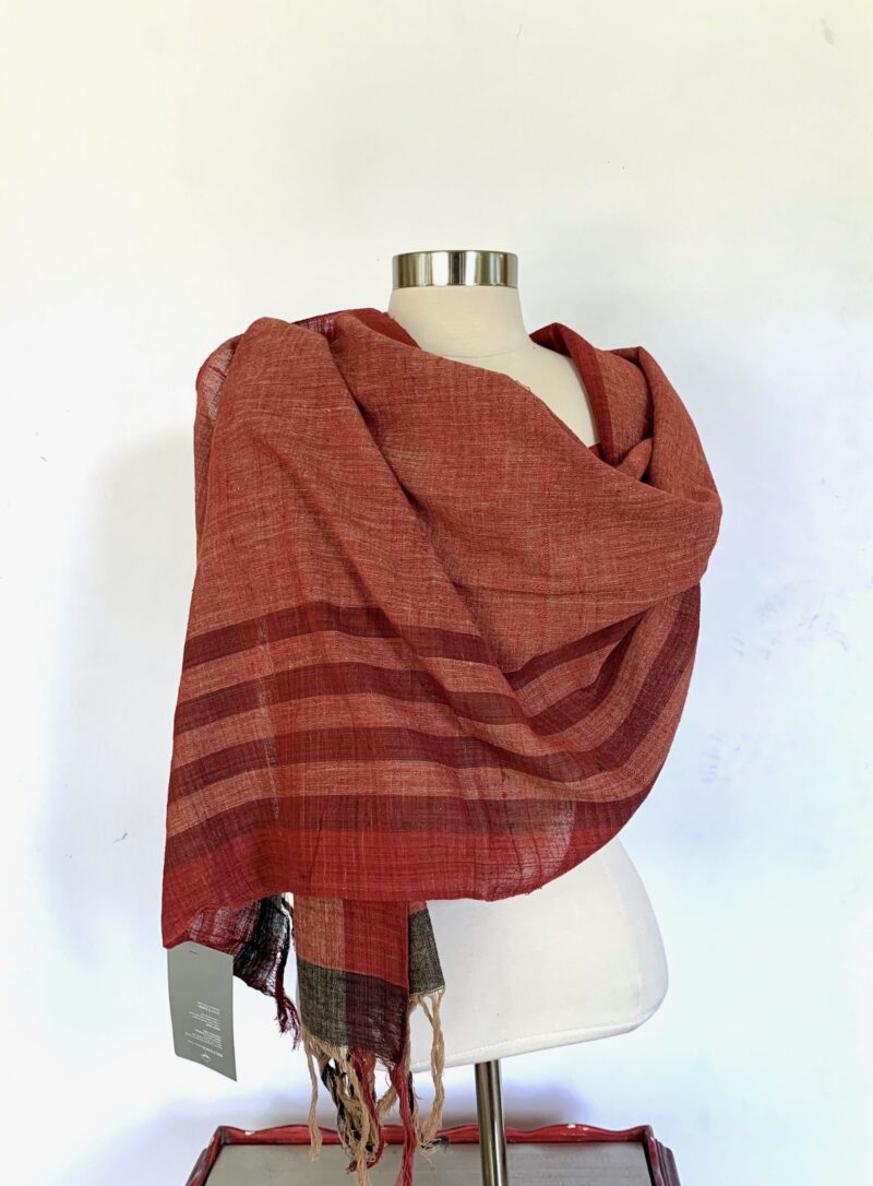 Khadi Striped Scarf