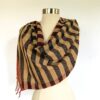 Selvedge-Black-Striped-and-Checkered-Scarf-scaled-1.jpeg Khadi Striped and Checkered Scarf