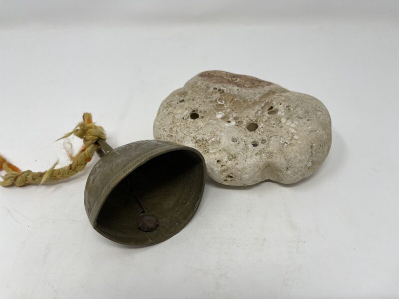 Hand-etched brass Bell