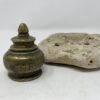 Handmade brass container