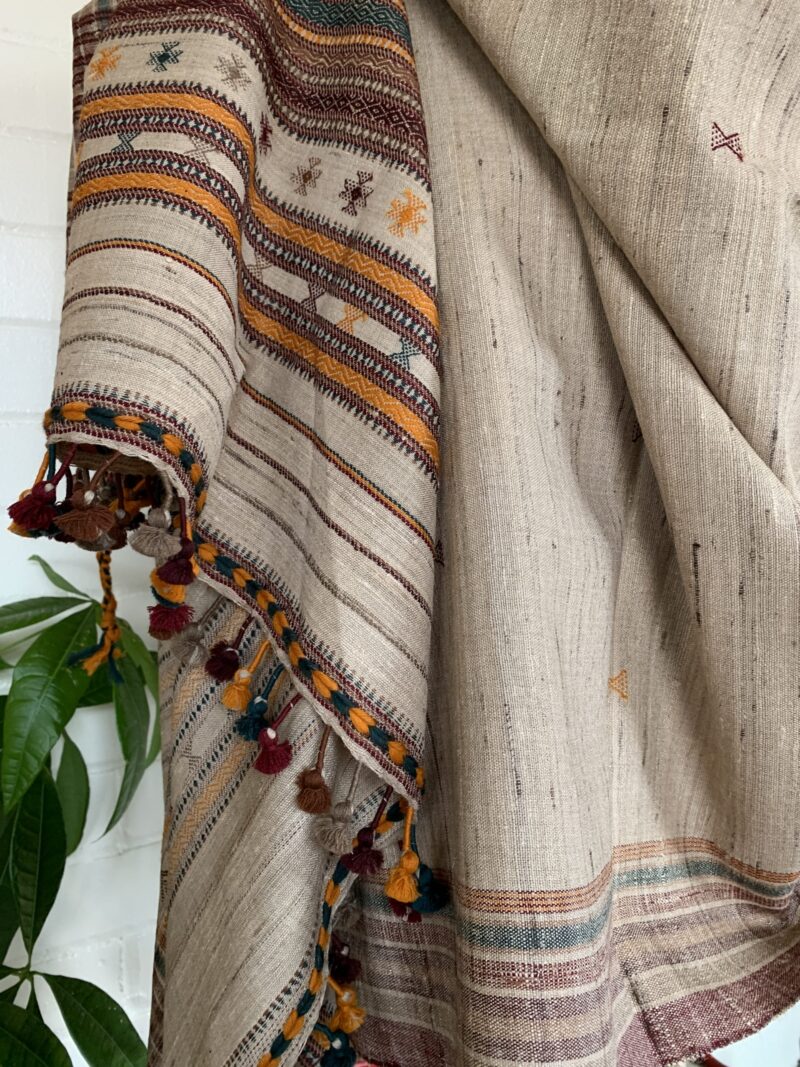Patterned Dhabda Shawl