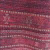 Red Silk & Wool Dhabda stole