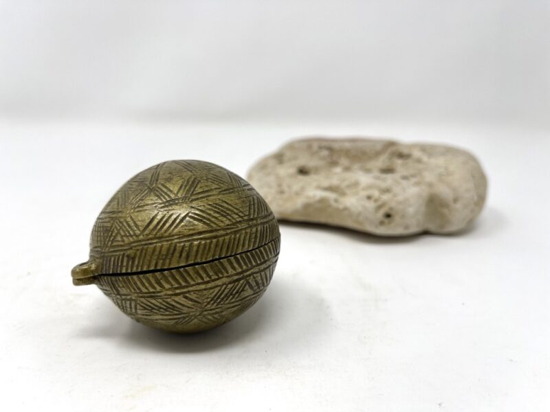 Sphere Brass container