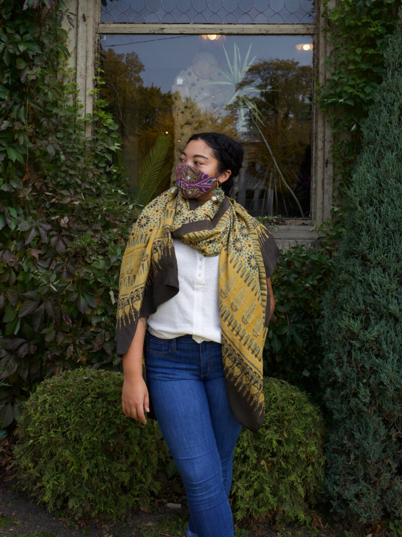khatri12.4.jpg Handmade Block Printed Large Scarf