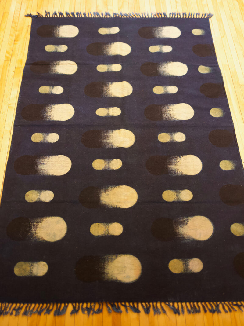 Handmade Block Printed Rug