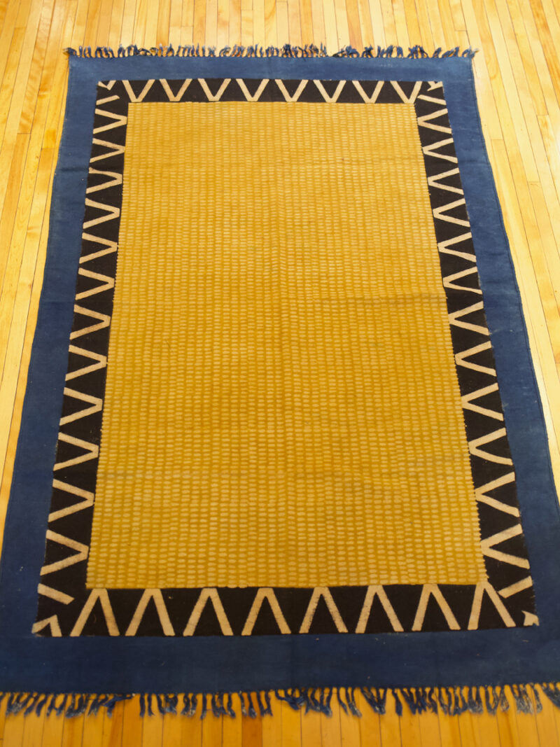 Handmade Block Printed Rug
