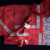 Handmade Block Printed Leaf Motif Tablecloth Set