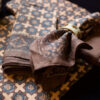 khatri43.1.jpg Handmade Block Printed Blue And Brown Tablecloth Set