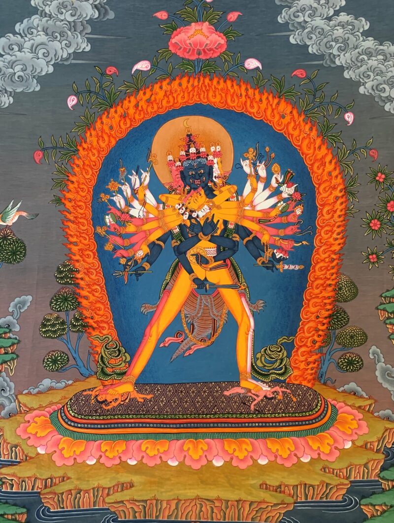 Vintage Thangka Painting
