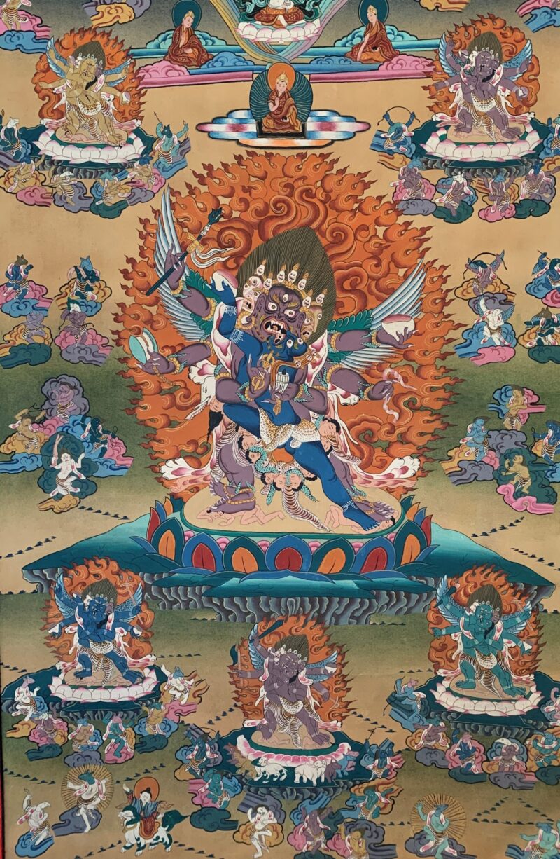 Vintage Thangka Painting