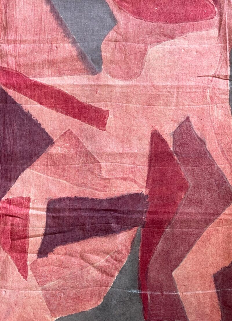 Hand Painted Kalamkari Abstract Scarf