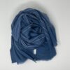 Block Printed Indigo Cashmere Scarf