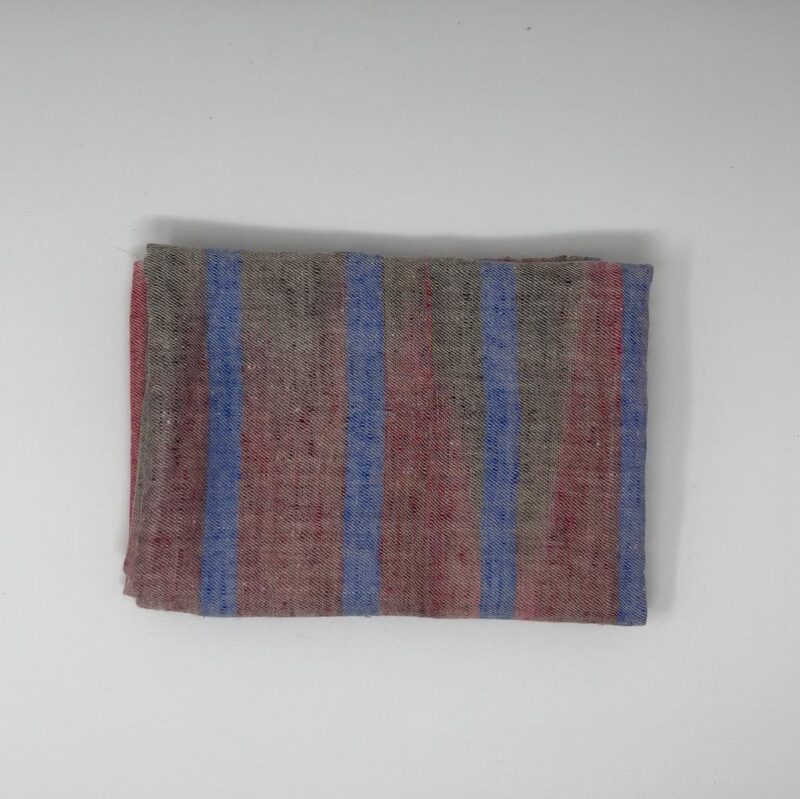 Multicolored Ikat Cashmere Scarf