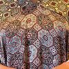 Kaftan Dress Bagru Cotton Silk