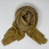 Mustard Cashmere Ikat Scarf