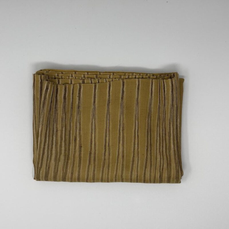 Mustard Cashmere Ikat Scarf