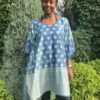 Indigo Shibori Polka Kaftan