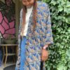 Bird Motif Dabu Cape