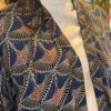 Bird Motif Dabu Cape